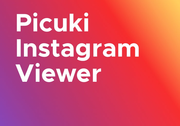 Picuki: Guide to Instagram Viewer and Editor