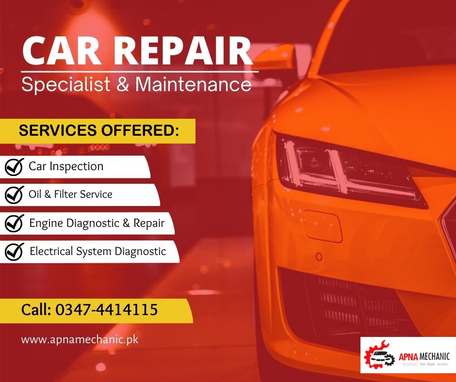 Car Repair Services in Lahore – Apna Mechanic