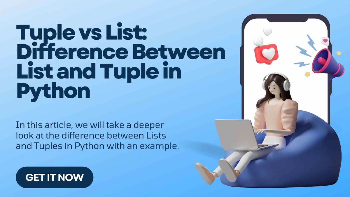 What is the differentiator among a list and a tuple in Python?