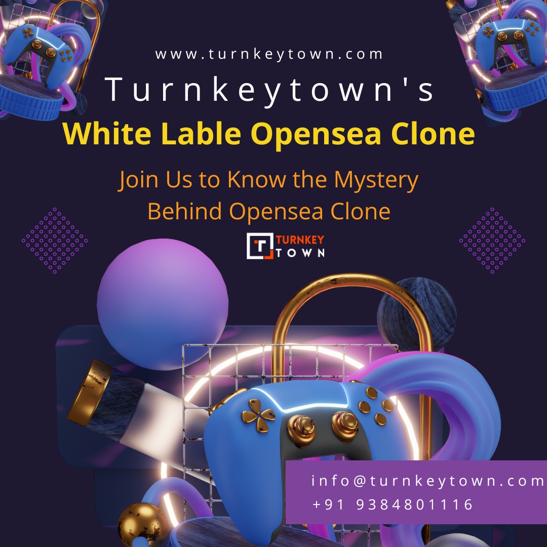 Venture Into The Realms Of NFT By Launching A Ground-breaking White-label OpenSea Clone