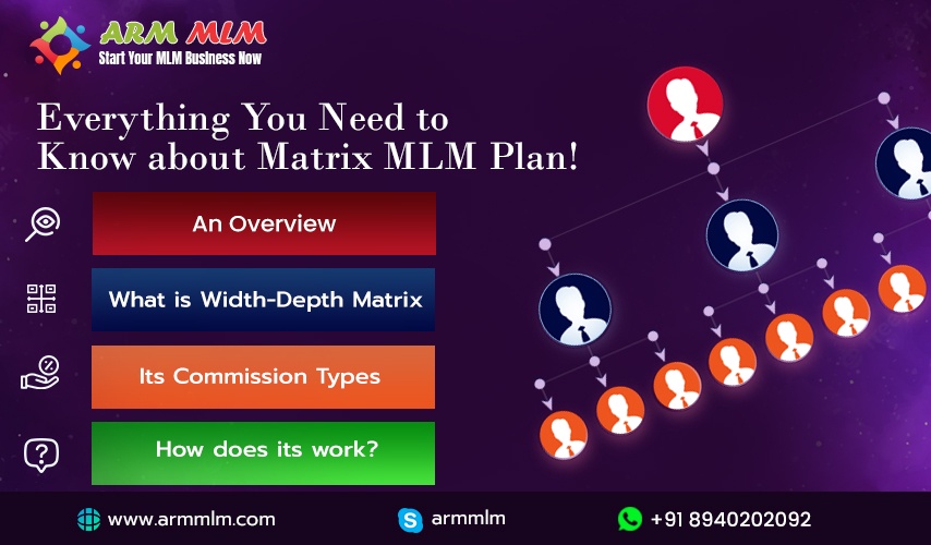 Matrix MLM Plan: Best Compensation Scheme for Your Business