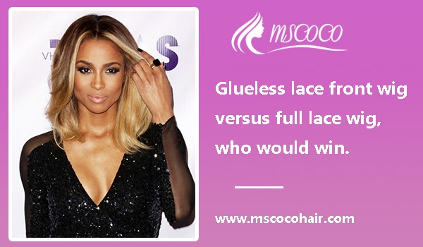 Glueless lace front wig versus full lace wig, who would win