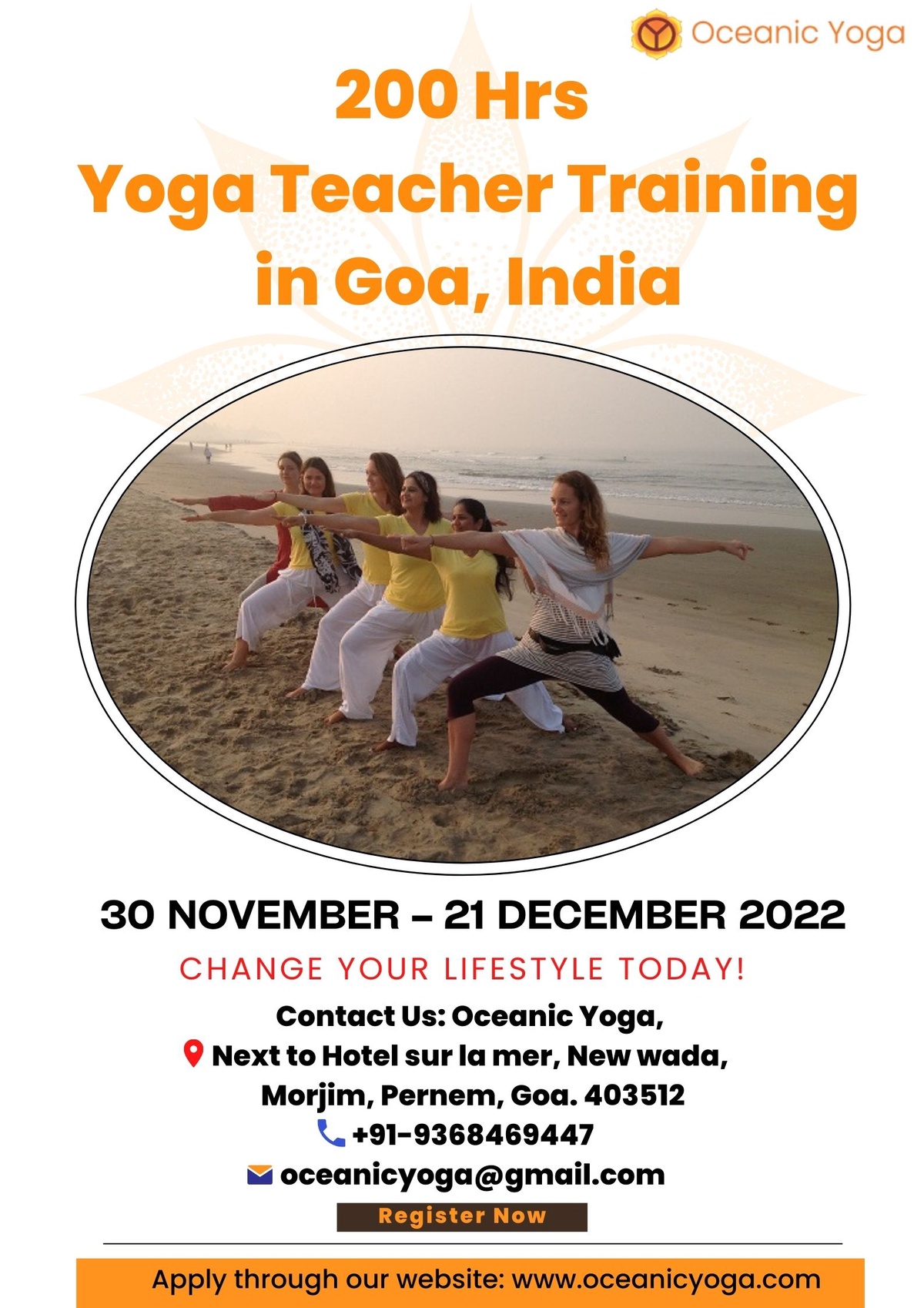 200 Hours Yoga Teachers Training in India