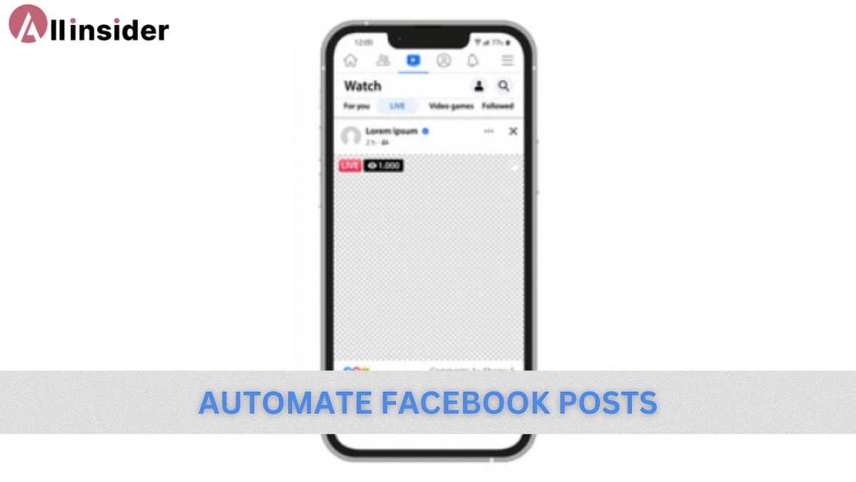 How to automate Facebook posts