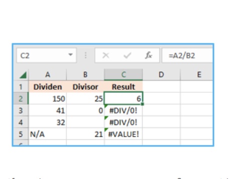 Iferror excel