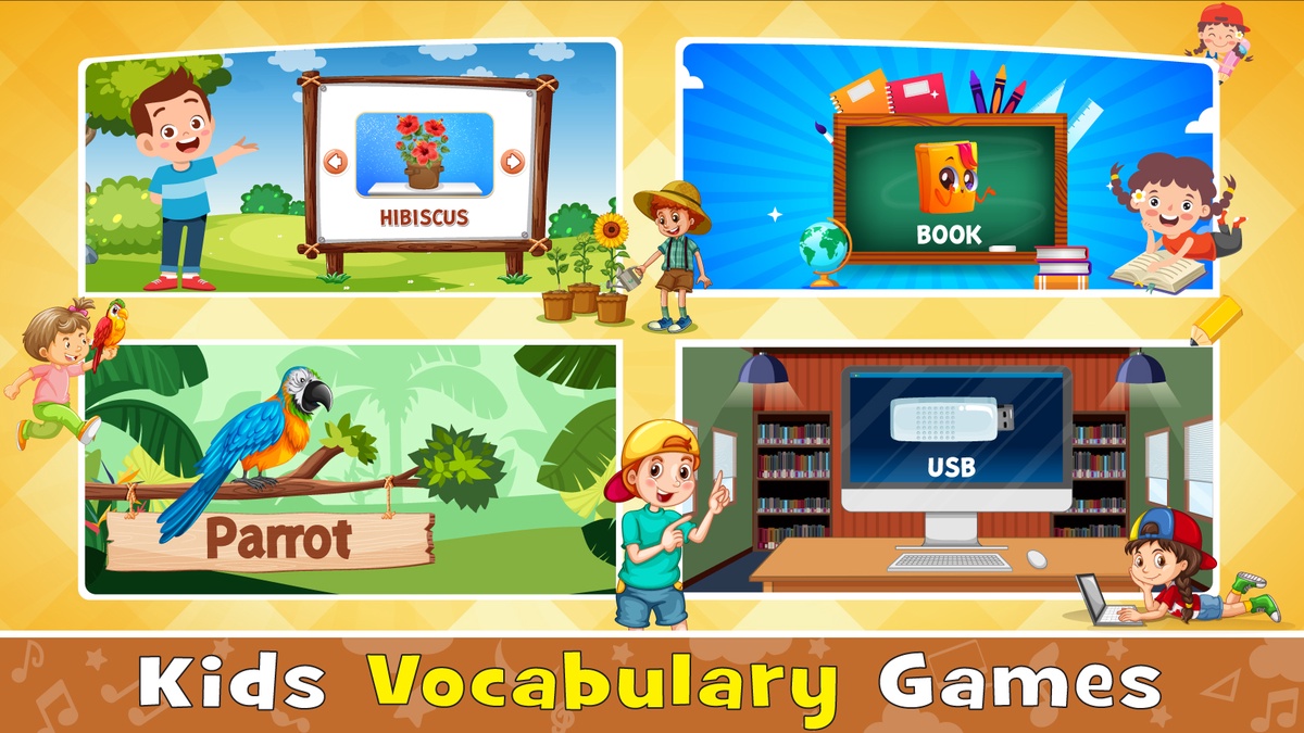 "FunTastic English: An Engaging Adventure for Kids to Learn and Play"