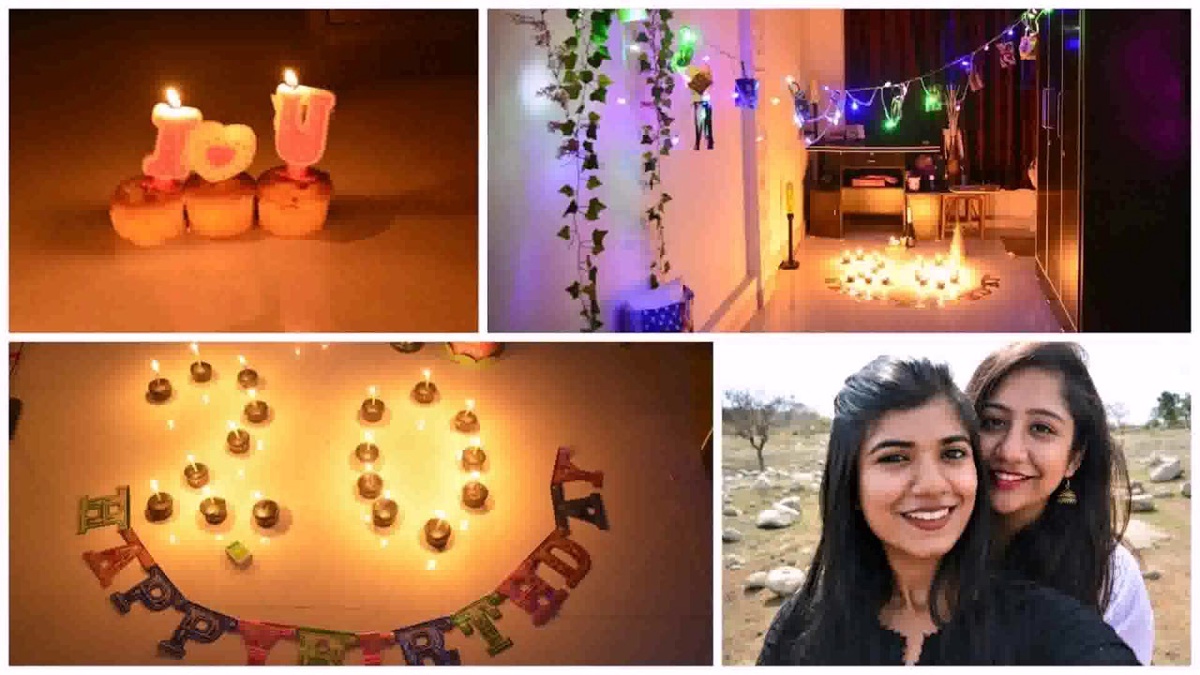 Ideas to Decorate Your Home for sister's birthday