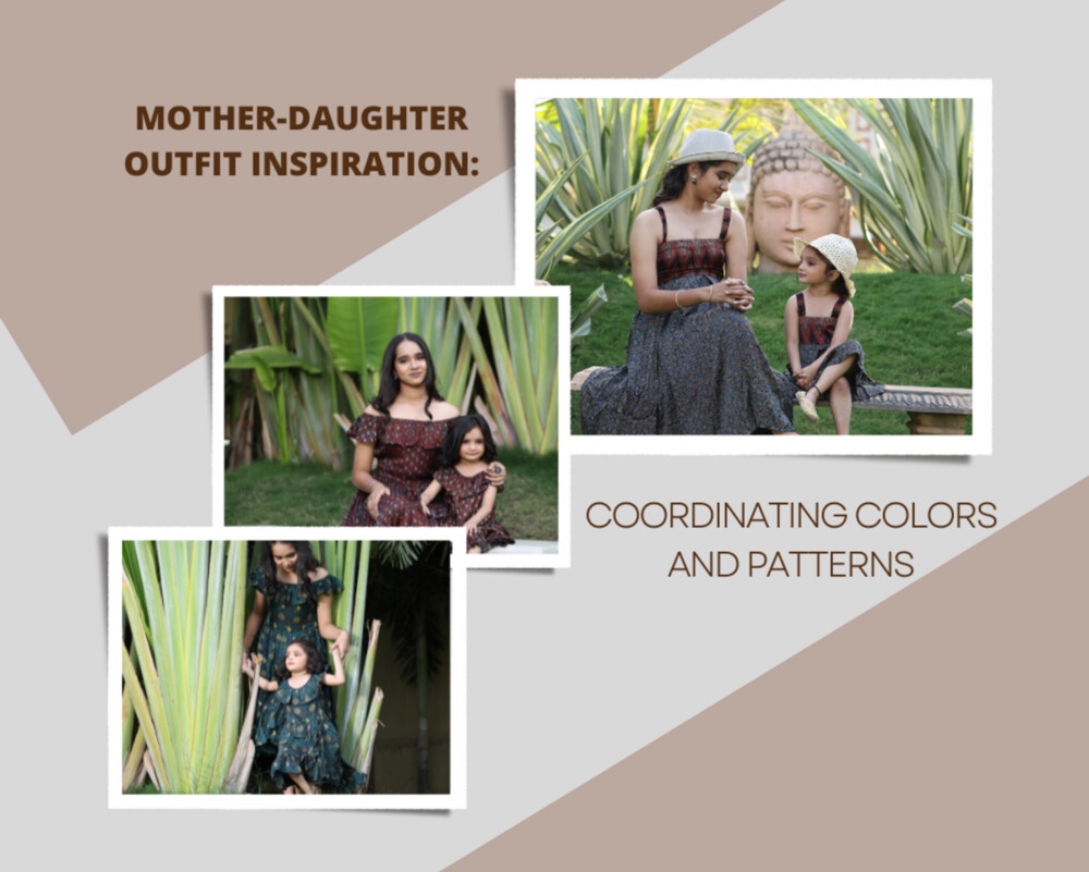 Mother-Daughter Outfit Inspiration: Coordinating Colors and Patterns