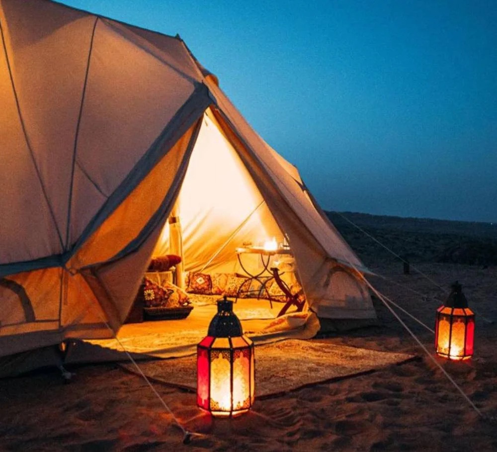 Golden Sands and Opulent Tents: Discover the Royal Essence of Desert Dream Royal Camp, Jaisalmer.