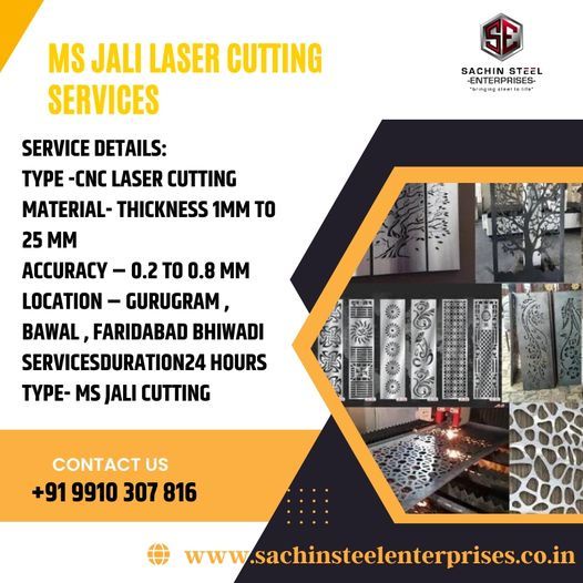 Best Laser Cutting Services and manufacturing Company in Gurugram