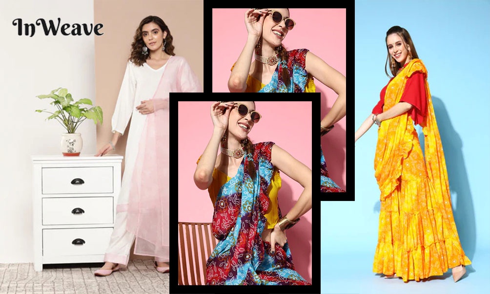Elegance Redefined: The Sharara Saree Dress