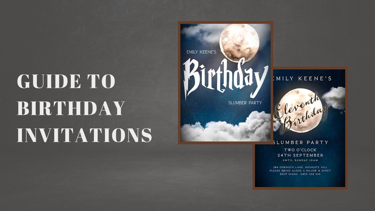 Unveiling the Magic of Animated Birthday Invitations