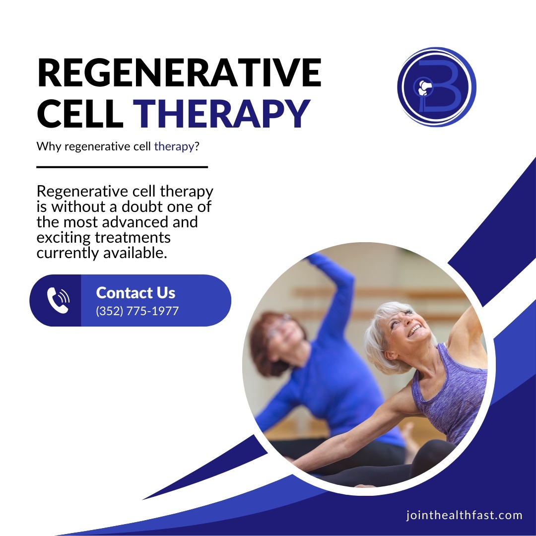 Why regenerative cell therapy?