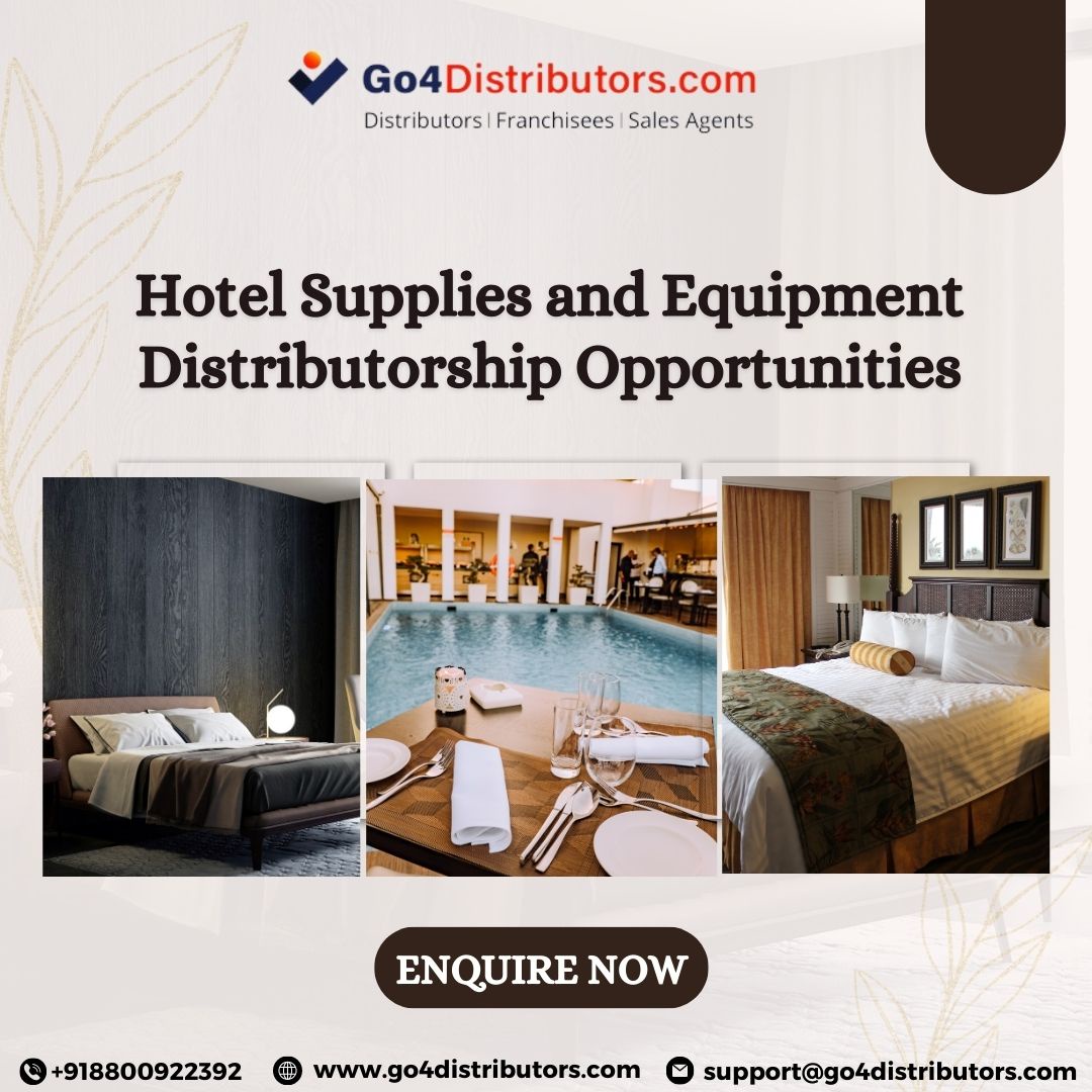 The Complete Guide to Hotel Supplies and Equipment Distributors.