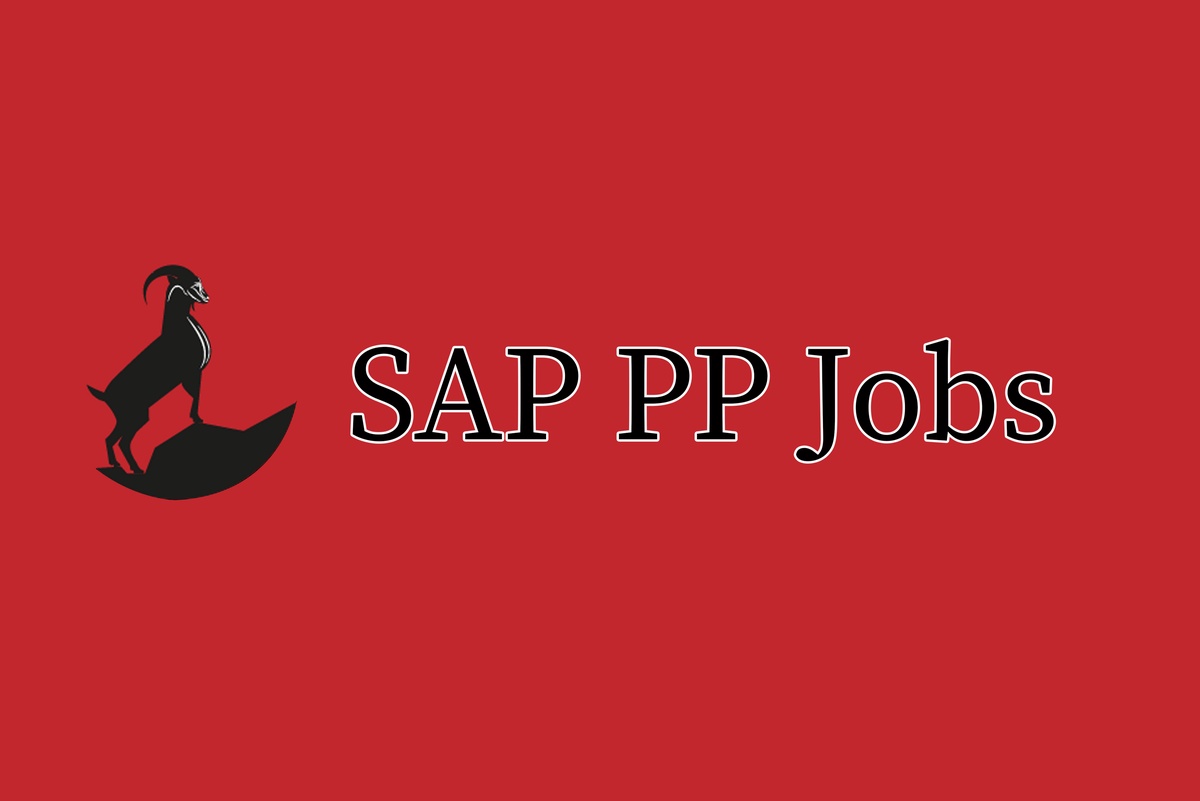 SAP PP Jobs Career Opportunities