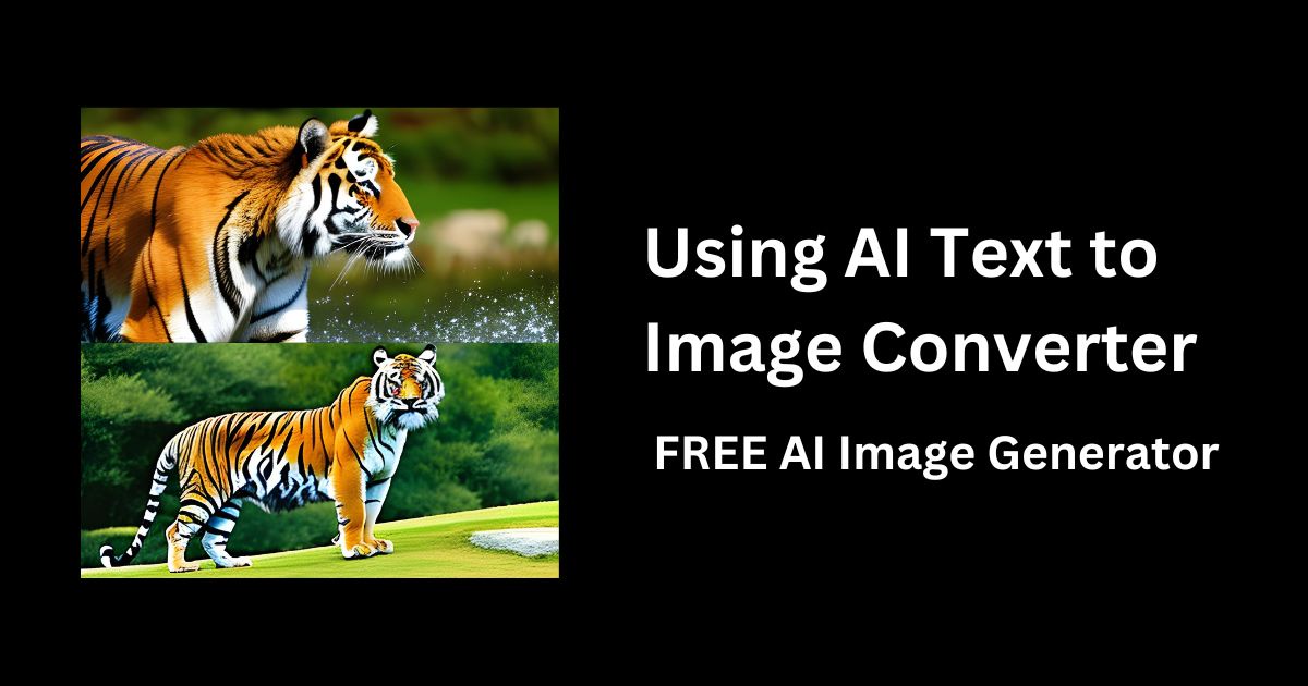 Using AI Text to Image Converter | FREE AI Image Generator