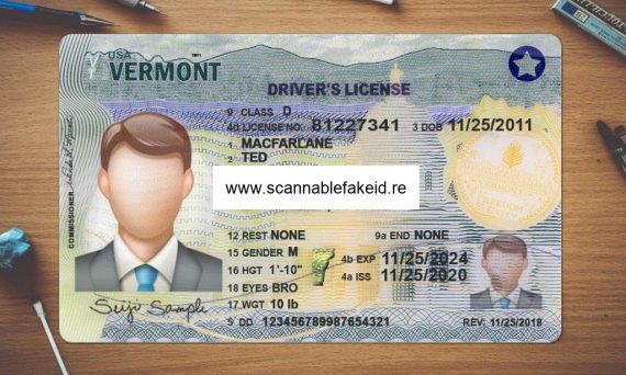 What are the unique features of a Vermont ID