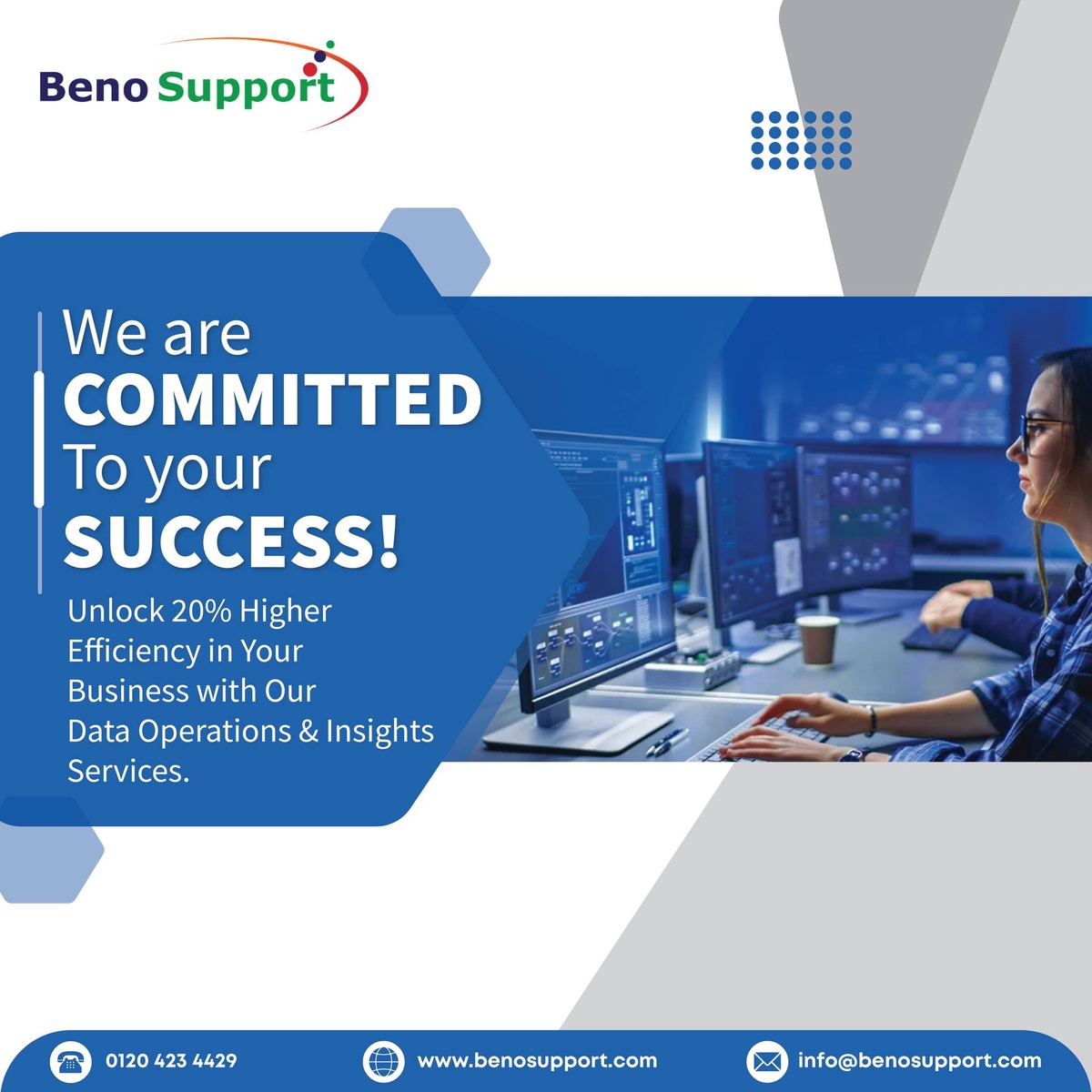 We are committed To your success with Data Operations & Insights Services