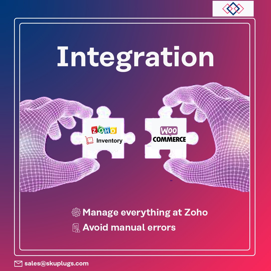 Integrate Zoho Inventory with Woocommerce using SKUPlugs