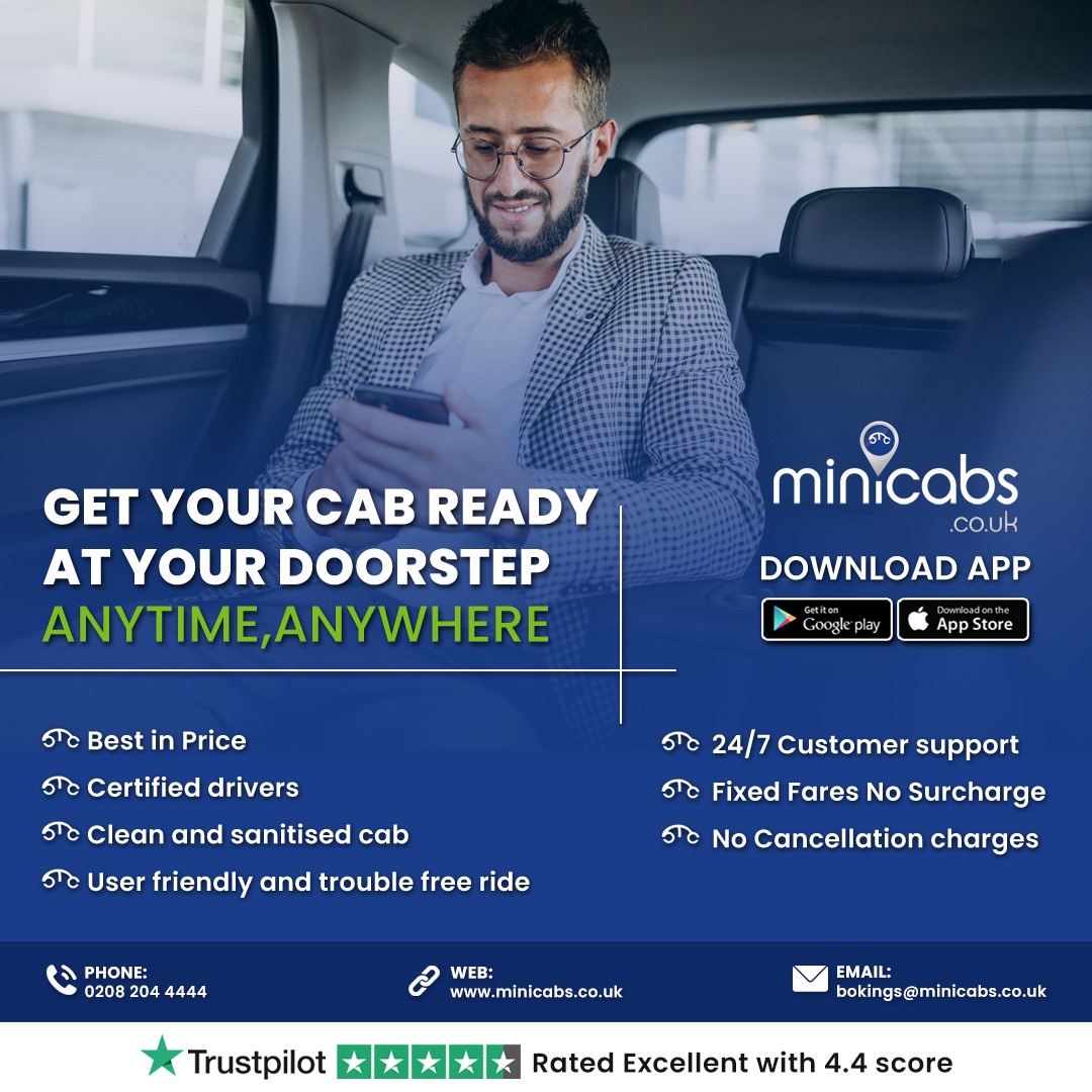 Minicabs: Your trusted taxi service in Preston Road