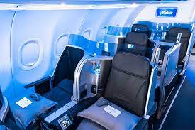 How much is a JetBlue first-class ticket?