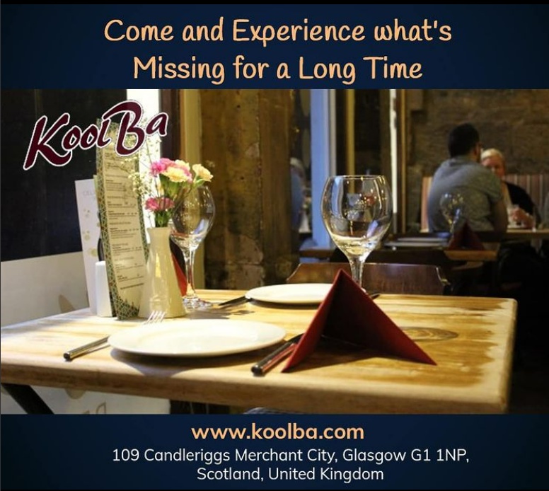 Planning a Special Occasion? Book a Table at Koolba Restaurant in Merchant City