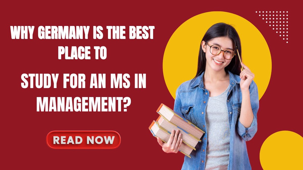 Why Germany is the Best Place to Study for an MS in Management?