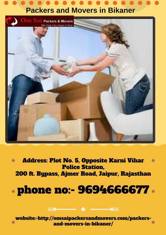 Packers and Movers in Bikaner Rajasthan