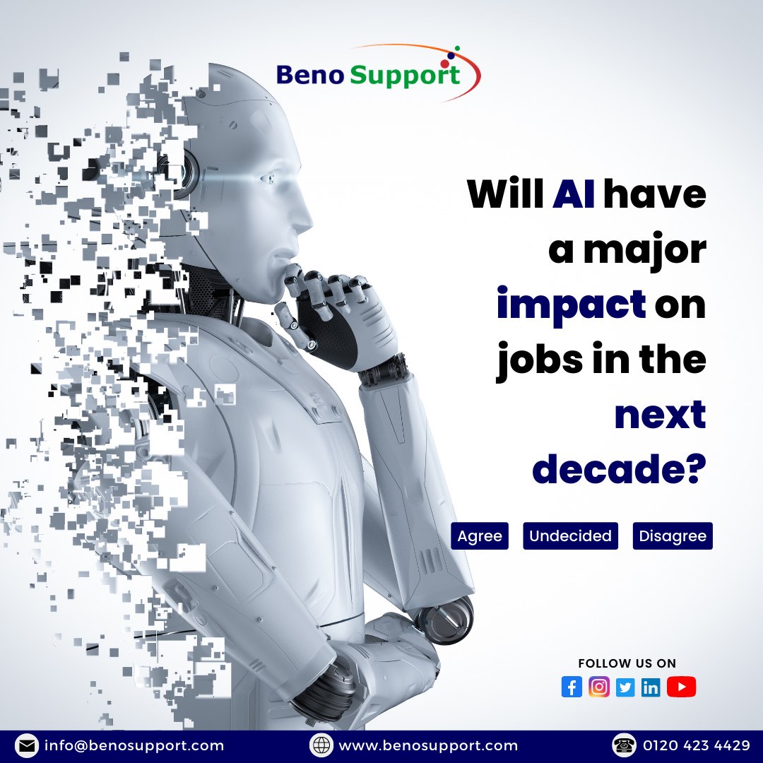 Will Al have a major impact on jobs in the next decade?