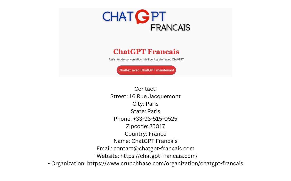 ChatGPT Français: Communiquer avec ChatGPT gratuitement et sans compte