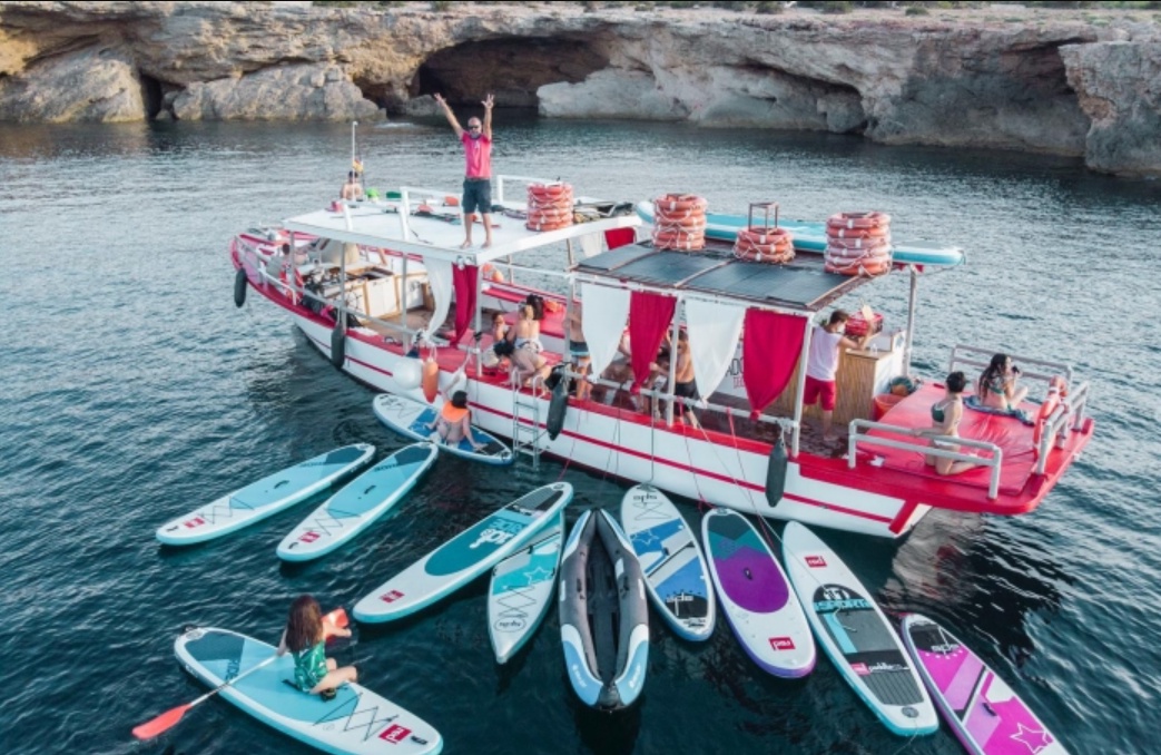 Seafaring Splendor: Big Group Boat Rentals in Ibiza