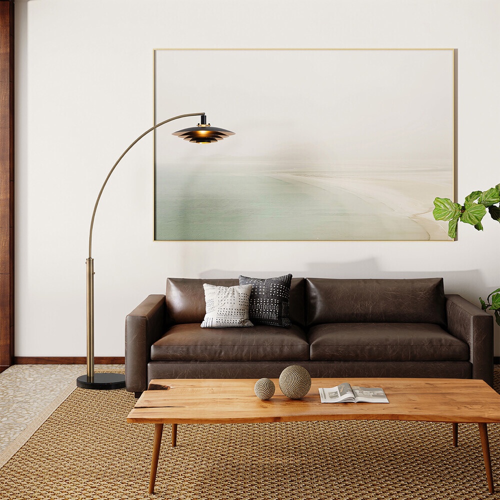 Vintage Vibes, Modern Living: Embrace Mid-Century Arc Floor Lamps