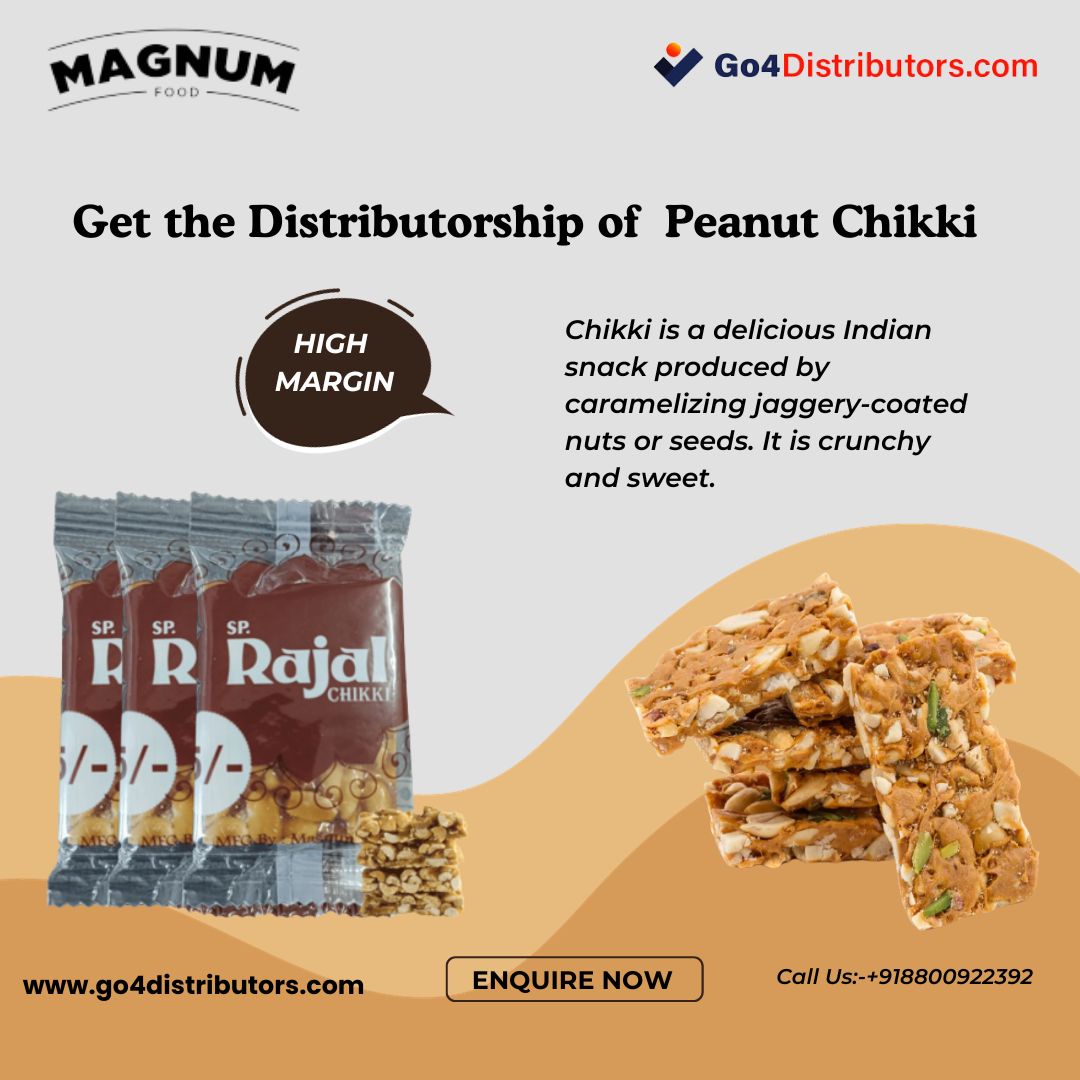 Unlock Success: Become a Distributor for Delicious Jaggery Chikki.