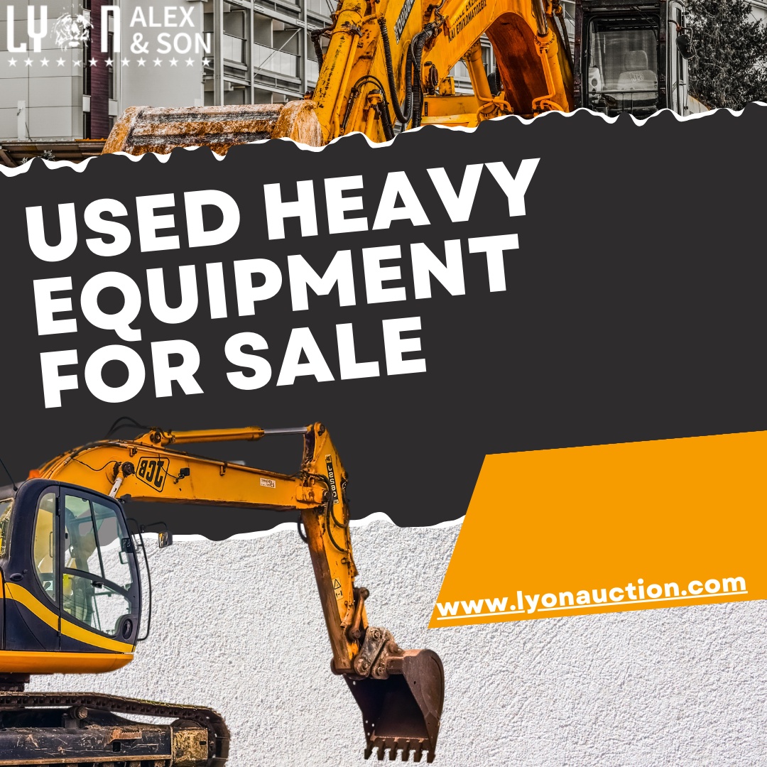 Quality Finds: Navigating the Market for Used Equipment for Sale