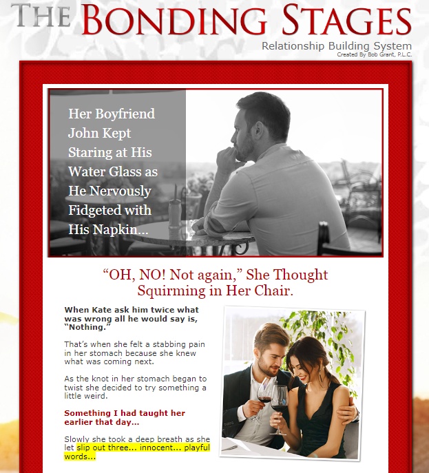 THE BONDING STAGES(RELATIONSHIP BUILDING SYSTEM)