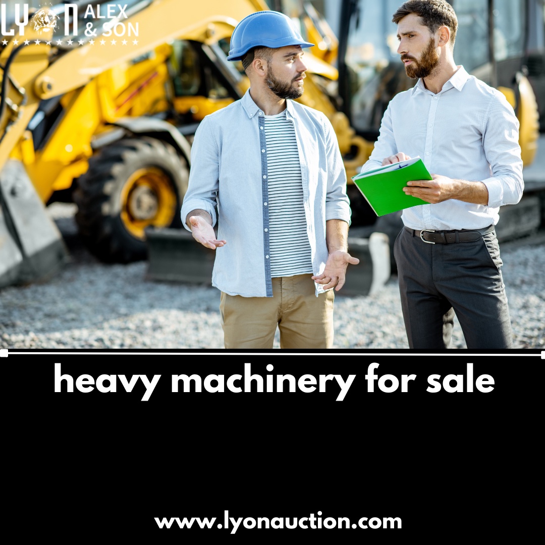 Top Selections of Available Heavy Equipment for Sale that's Ready to Work