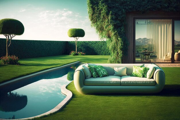 Transform Your Space with Stunning Outdoor 3D Furniture Design