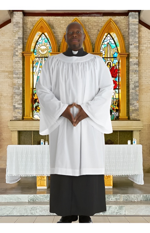 Clergy Surplice A Symbol of Dignity and Spiritual Elegance