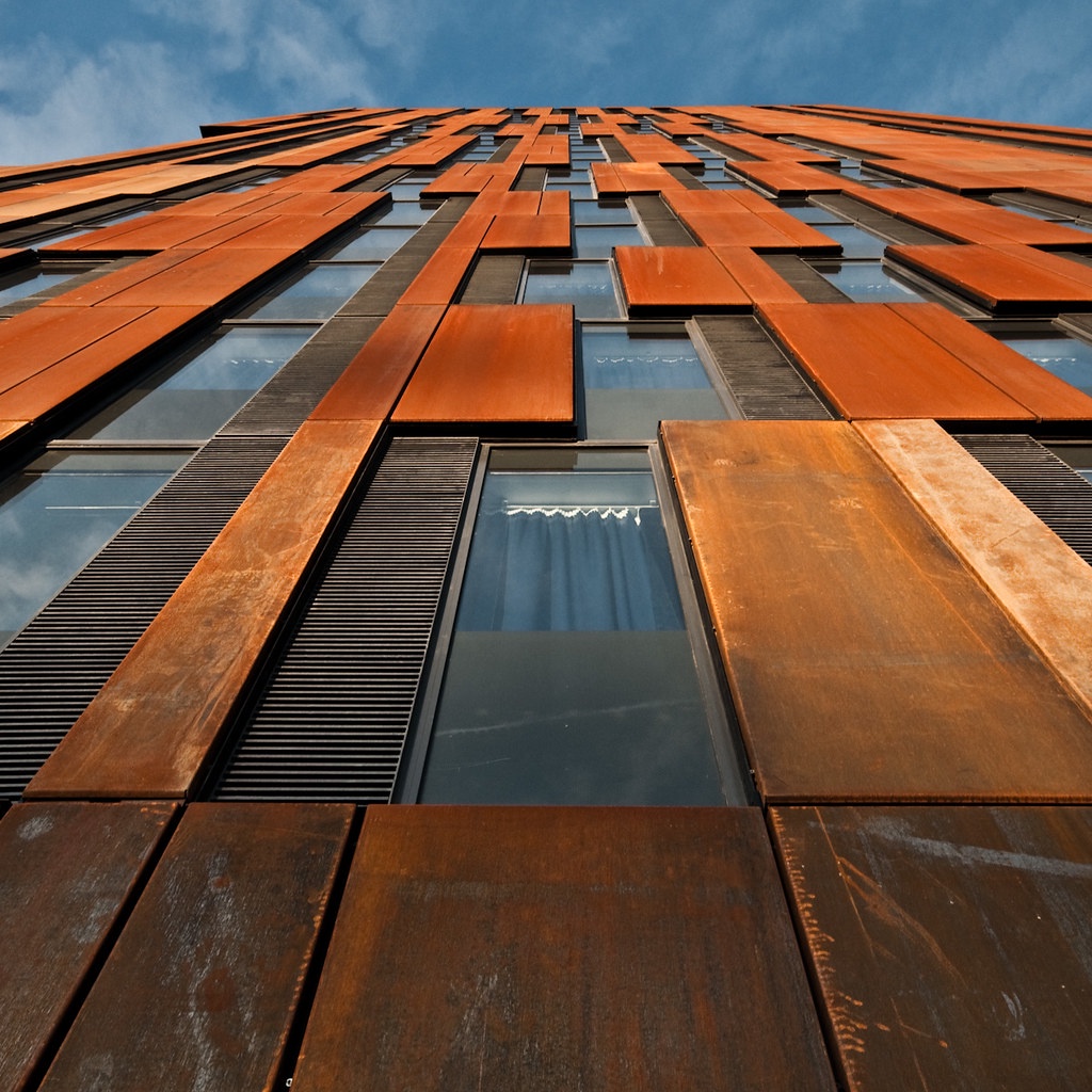 Applications of Corten A Steel Plates in Outdoor Architecture