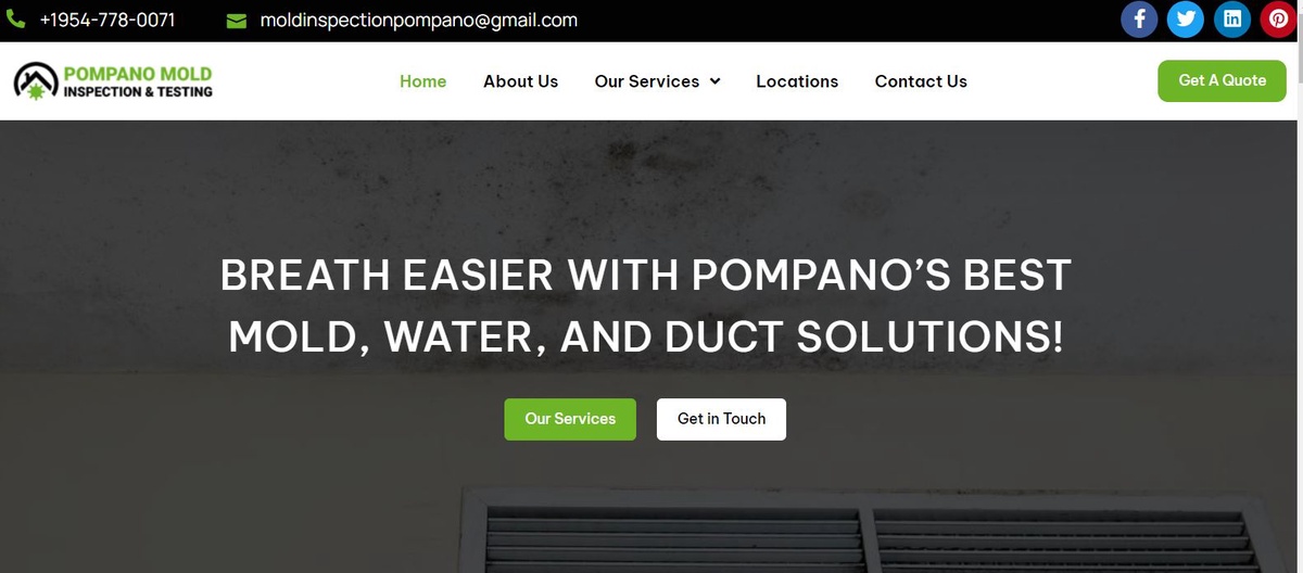 mold inspection pompano beach