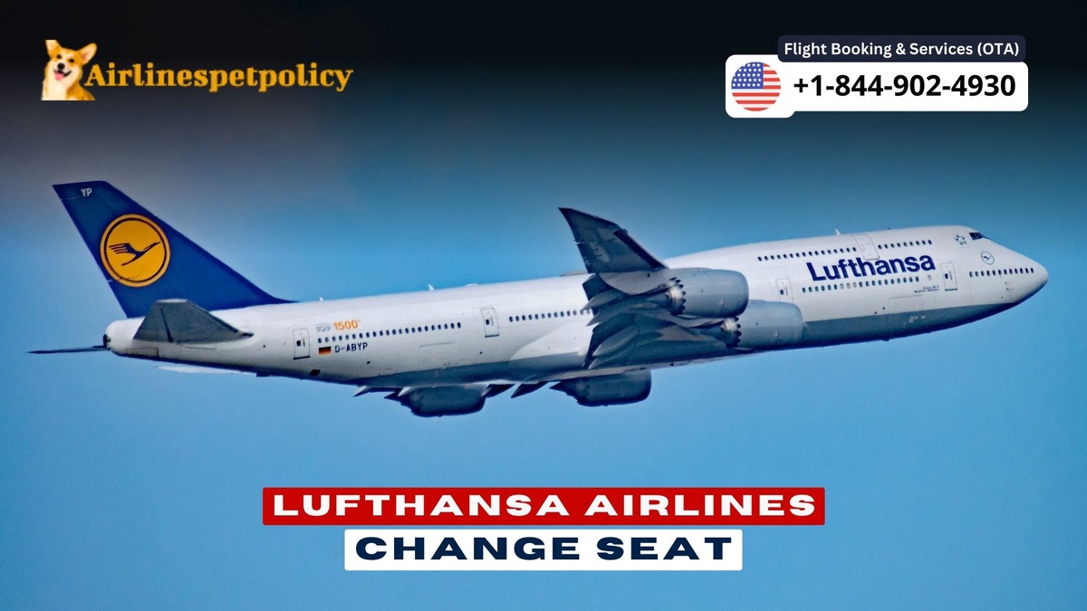 How To Change Seat On Lufthansa Flight?