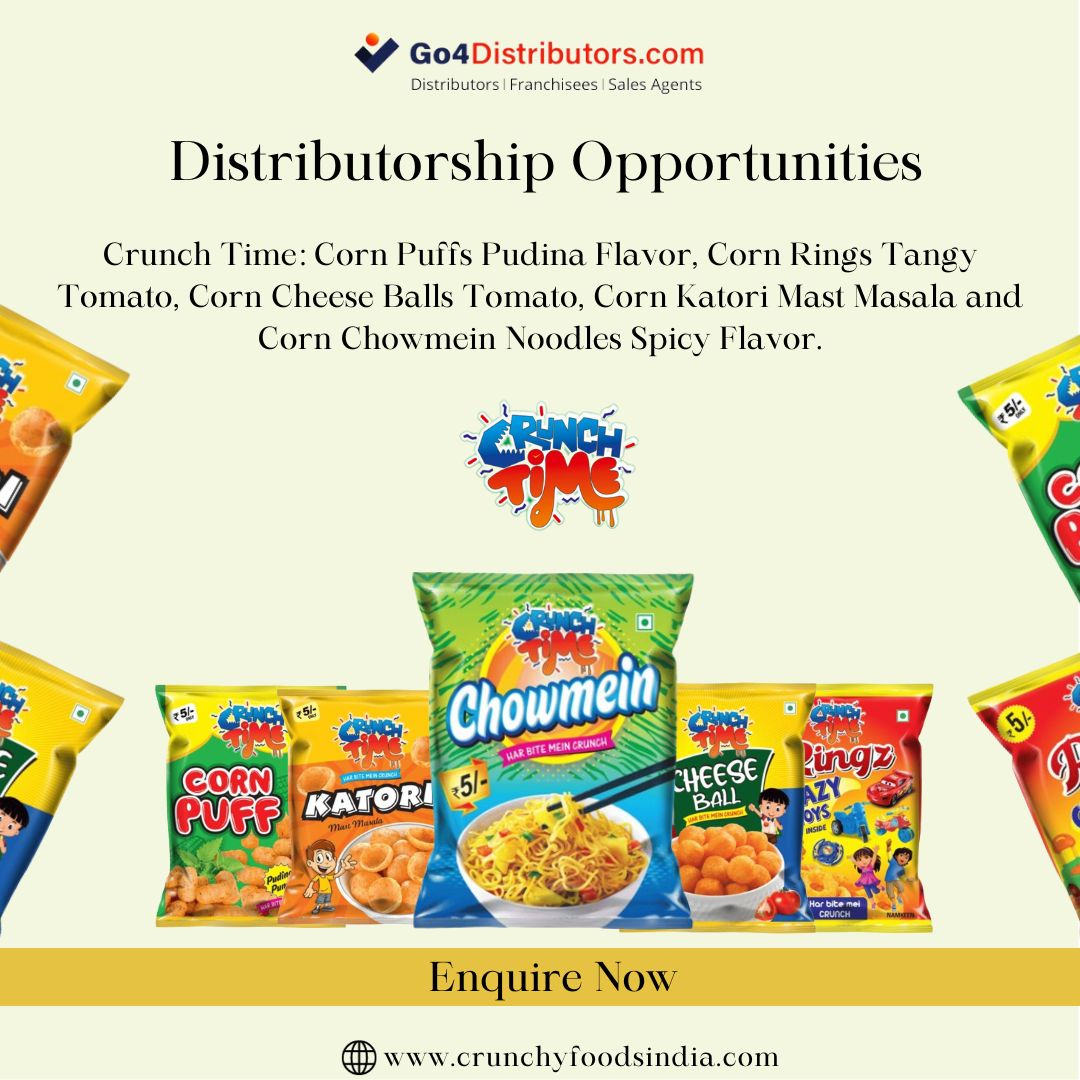 Here are 5 benefits of getting Crispy Spicy Snacks Distributors