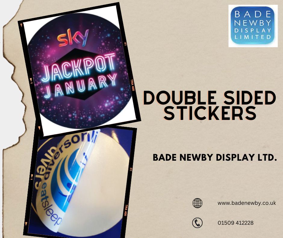 Double Sided Stickers An Essential Tool For Effective Marketing