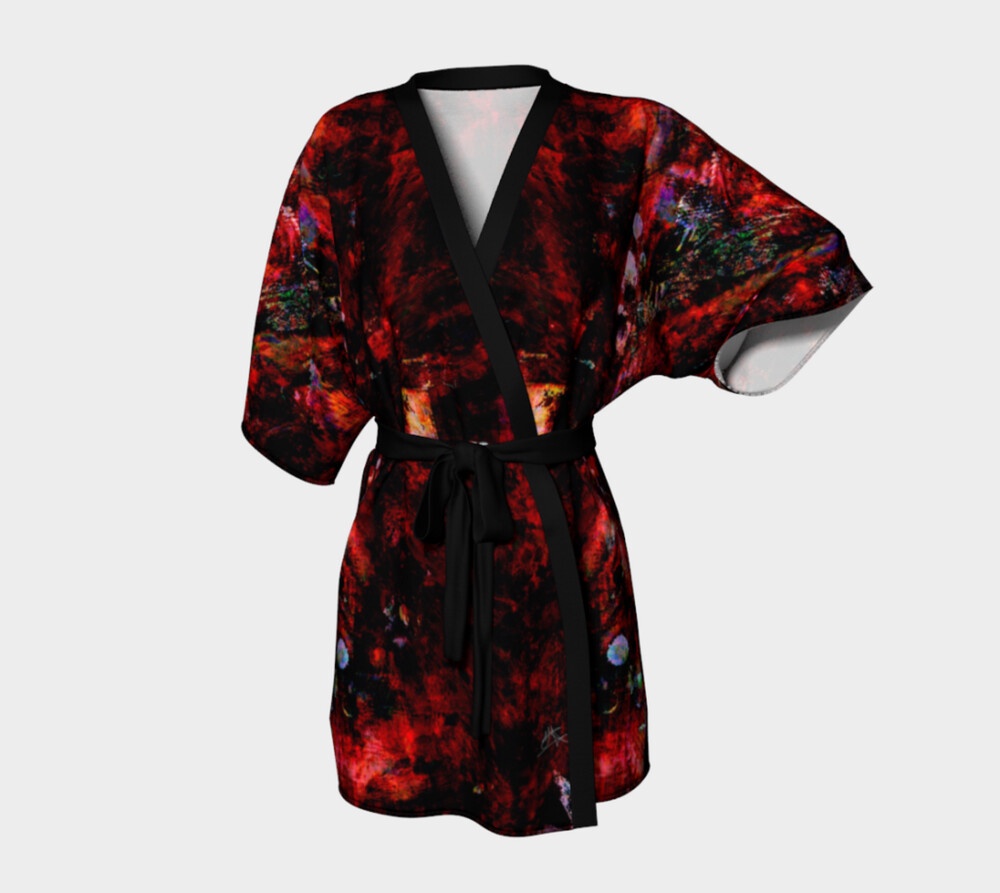Wrap Yourself in Tranquility: The Resolving Ire Kimono Robe for Women