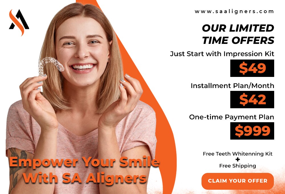 Straighten Your Teeth with SA Clear Aligners