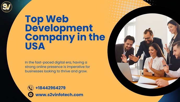 Empowering Your Online Presence: Why Choose S2V Infotech for Website Development in the USA