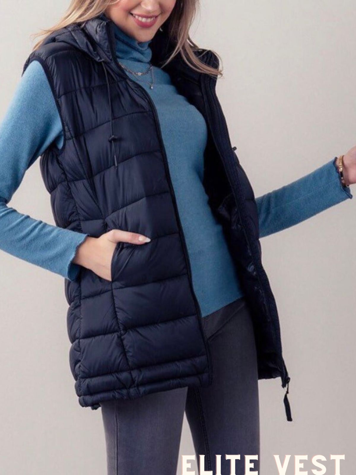 How to Slay Winter Fashion in a Trendy Faux Leather Puffer Vest