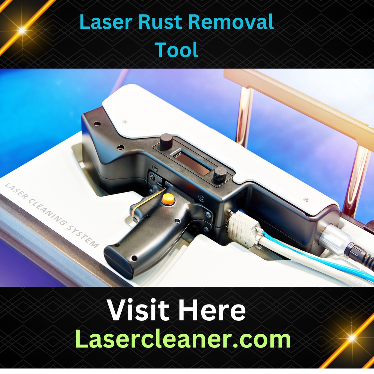 Revitalize Your Metal Surfaces: The Ultimate Guide to Laser Rust Removal Tools