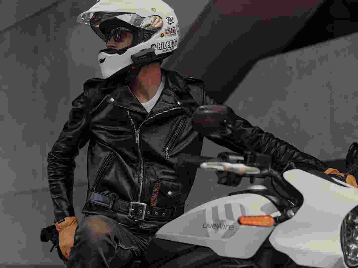 Unleash Your Inner Rebel with a Distressed Motorcycle Jacket