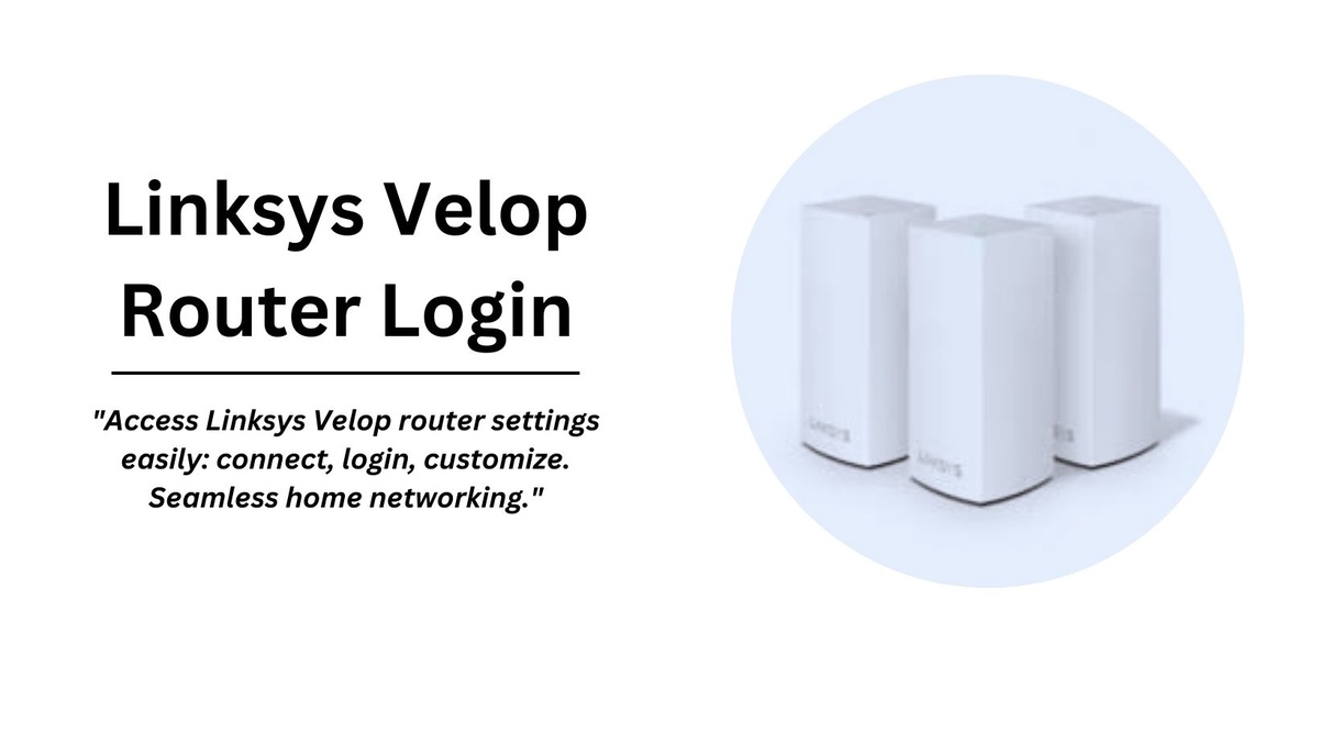Linksys Velop Router Login